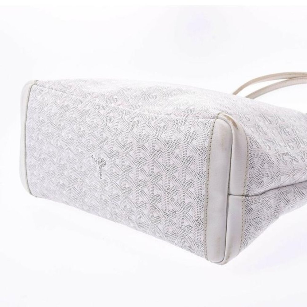 Goyard Goyardine Artois Pm White Coated Canvas Tote - Picture 3 of 13